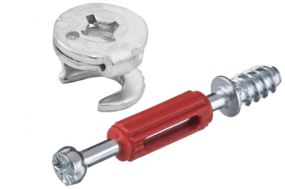 Стяжка эксцентриковая Mont Blanc (Эксцентрик 15/16 +дюбель саморез) 2000/уп